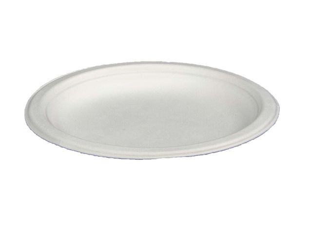 ABENA Tallrik Miljö Bagasse15 cm 50/fp | Kök och servering - Engångsartiklar - Tallrikar - Papper | Kontorsexperten
