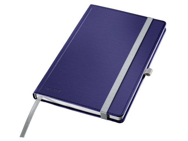 LEITZ Anteckningsbok Style A5 H linj 80 blad blå | Kontorsmaterial - Block och anteckningsböcker - Anteckningsböcker | Kontorsexperten