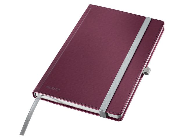 Leitz Anteckningsbok Style A5 H linj 80 blad röd | Kontorsmaterial - Block och anteckningsböcker - Anteckningsböcker | Kontorsexperten