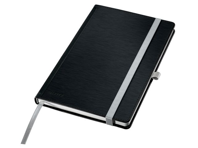 Leitz Anteckningsbok Style A5 H linj 80 blad svart | Kontorsmaterial - Block och anteckningsböcker - Anteckningsböcker | Kontorsexperten