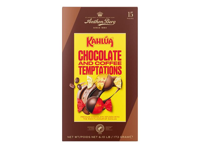 Anthon Berg Choklad Kahlua Temptation 173g | Kök och servering - Ätbart - Godis och choklad | Kontorsexperten