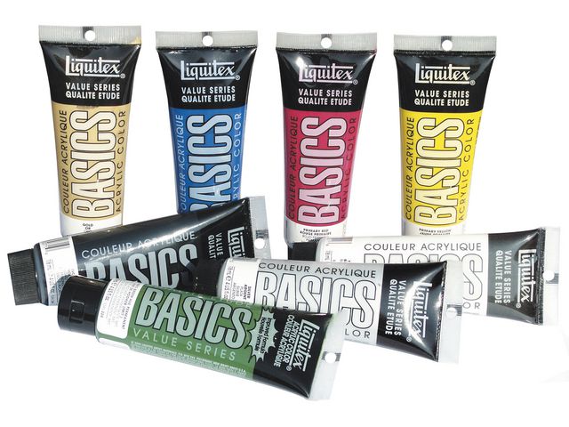 Akrylfärg Liquitex 118mlx8 färger | Skola och förskola - Målarfärg och tillbehör - Akrylfärg | Kontorsexperten