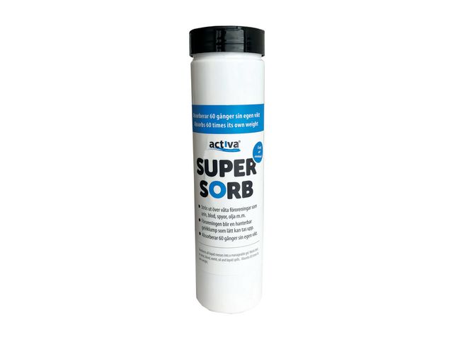 Activa Absorberingsmedel SuperSorb 350gr | Städ och hygien - Rengöringsmedel - Absorbenter | Kontorsexperten