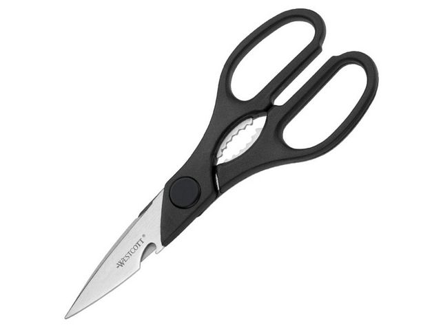 Westcott Allroundsaxar, rostfritt stål med kraftig spets, 210 mm, svart handtag | Kontorsmaterial - Till skrivbordet - Saxar - Kontor | Kontorsexperten