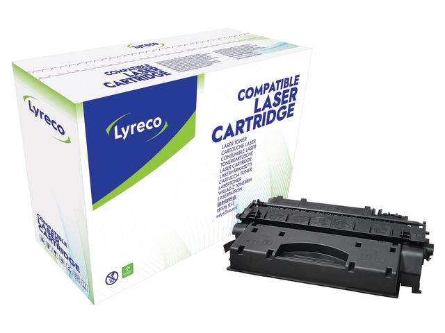 Lyreco Toner HP CE505X/3480B002 6,5K sva | Toner och bläck - Tonerkassetter - Toner Lyreco | Kontorsexperten