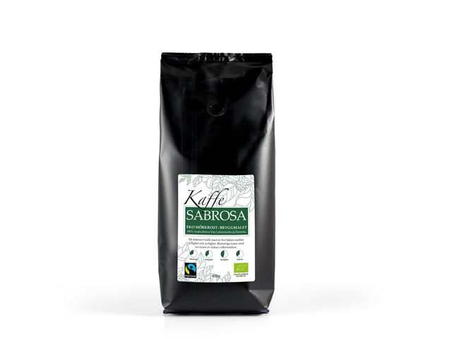Kaffe Sabrosa Eko Mörkrost 450g | Kök och servering - Kaffe och te - Bryggkaffe | Kontorsexperten