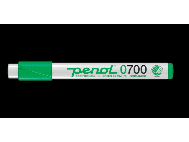 PENOL Märkpenna 0-700 perm 1,5mm svart | Kontorsmaterial - Pennor - Märkpennor - Rund spets | Kontorsexperten