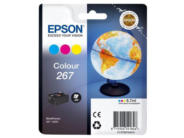 Epson Bläckpatron C13T26704010 CMY | Toner och bläck - Bläckpatroner - Bläckpatroner Epson | Kontorsexperten