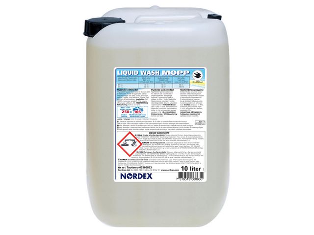 NORDEX Mopptvättmedel Liquid Wash Color 10L | Städ och hygien - Tvättmedel och klädvård - Tvättmedel | Kontorsexperten