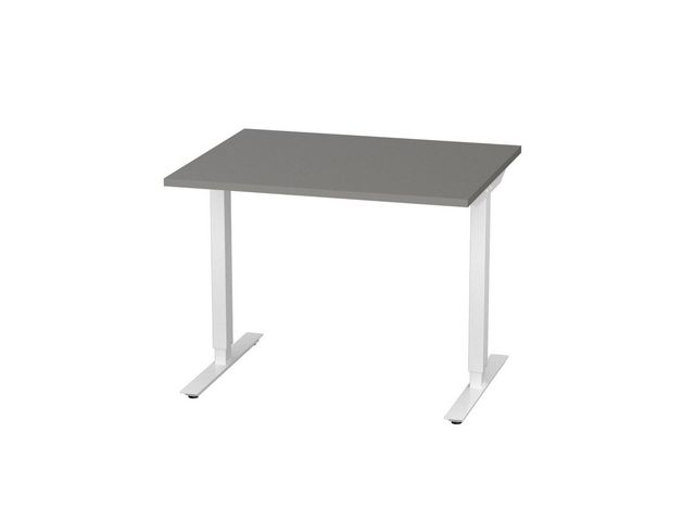 deNord Design Bord höj/sänk Basic 1000x800 grå/vit | Kontorsmöbler och inredning - Bord och hurtsar - Skrivbord - Höj/sänkbar | Kontorsexperten