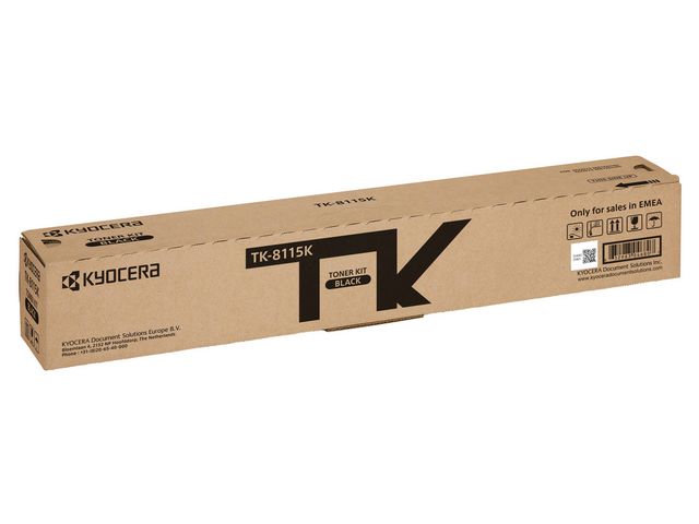 KYOCERA Toner TK-8115BK Svart | Toner och bläck - Tonerkassetter - Toner Kyocera | Kontorsexperten