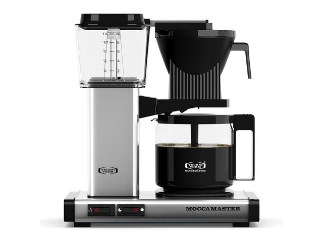 Moccamaster Kaffebryggare Automatic Polished silver