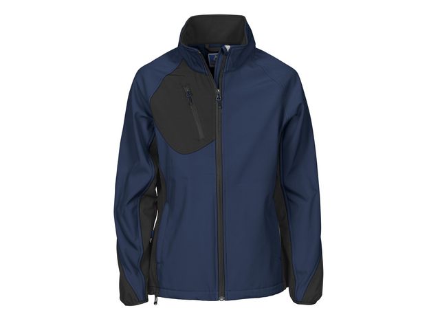 PROJOB Softshelljacka dam 2423 navy XL | Arbetskläder - Arbetsjackor - Softshelljackor | Kontorsexperten