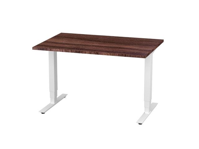 deNord Design Bord höj/sänk Pro 1200x800 valnöt/vit | Kontorsmöbler och inredning - Bord och hurtsar - Skrivbord - Höj/sänkbar | Kontorsexperten
