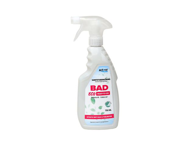 Activa WC-rent Bad Eco 750ml | Städ och hygien - Rengöringsmedel - Sanitetsrent | Kontorsexperten