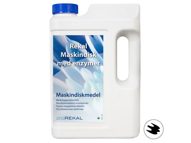 REKAL Maskindisk med enzym 1,9kg | Städ och hygien - Diskrengöring - Maskindiskmedel | Kontorsexperten