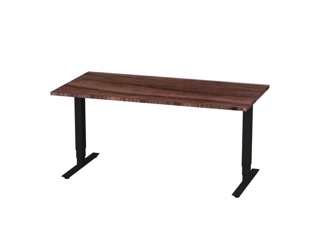 deNord Design Bord höj/sänk Pro 1600x800 valnöt/svart | Kontorsmöbler och inredning - Bord och hurtsar - Skrivbord - Höj/sänkbar | Kontorsexperten