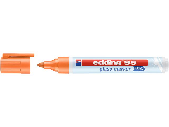 edding Märkpenna glastavla EDDING 95 orange | Kontorsmaterial - Pennor - Whiteboardpennor - Glastavlor | Kontorsexperten