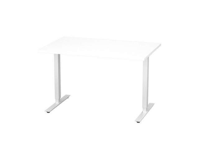 deNord Design Bord höj/sänk Basic 1200x800 vit/vit | Kontorsmöbler och inredning - Bord och hurtsar - Skrivbord - Höj/sänkbar | Kontorsexperten