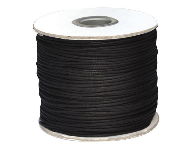 PLAYBOX Snöre konstläder svart 100 m | Skola och förskola - Hobbymaterial - Tråd, snöre och snodd | Kontorsexperten