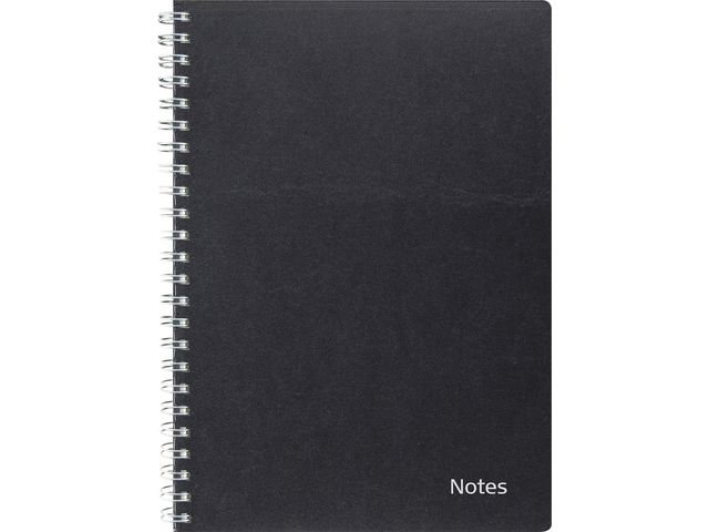 Burde Anteckningsbok A5 kartong svart-6125 | Almanackor och kalendrar - Veckokalendrar - Små veckokalendrar | Kontorsexperten