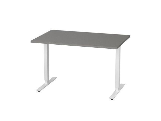 deNord Design Bord höj/sänk Basic 1200x800 grå/vit | Kontorsmöbler och inredning - Bord och hurtsar - Skrivbord - Höj/sänkbar | Kontorsexperten