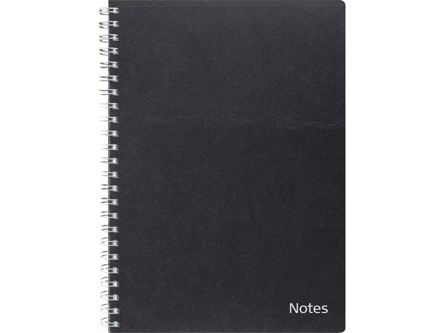 Burde Anteckningsbok A6 kartong svart-6126 | Almanackor och kalendrar - Veckokalendrar - Små veckokalendrar | Kontorsexperten