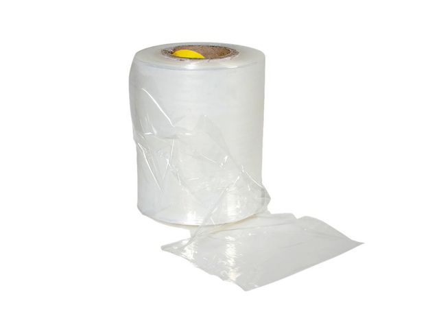 Wrappy Strappy Sträckfilm mini 100mmx150m 20my | Emballage och lagerutrustning - Sträckfilmer och toppark - Sträckfilmer - Maskin | Kontorsexperten