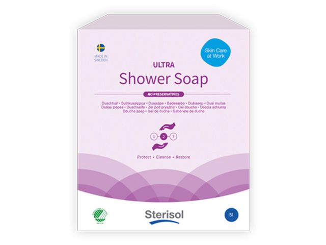 Sterisol Duschtvål ULTRA Shower Soap 5L | Städ och hygien - Tvål och hygien - Hygiensystem - Sterisol | Kontorsexperten