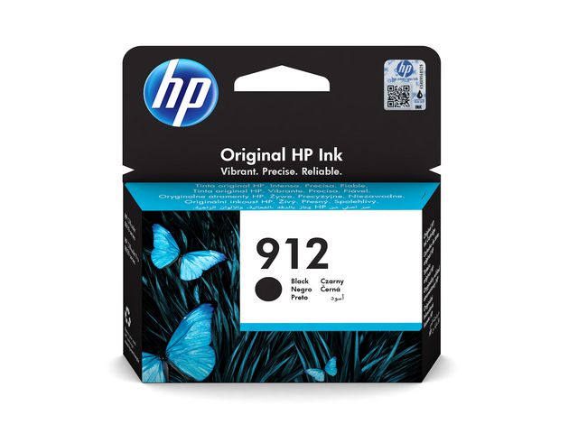 HP 912 bläckpatron, svart , 8,29 ml | Toner och bläck - Bläckpatroner - Bläckpatroner HP | Kontorsexperten