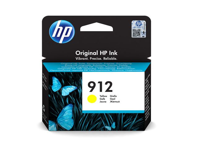 HP 912 bläckpatron, gul, 2,93 ml | Toner och bläck - Bläckpatroner - Bläckpatroner HP | Kontorsexperten