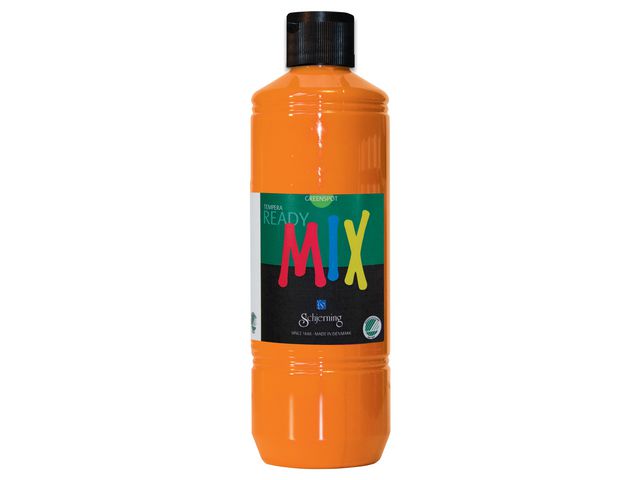 Readymix Svanenmärkt 500ml orange | Skola och förskola - Målarfärg och tillbehör - Readymix | Kontorsexperten