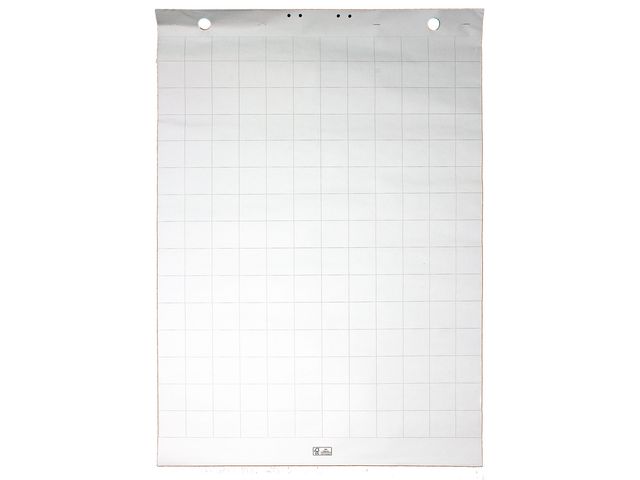Produktfoto för Blädderblock 60x85cm olinj/linj/rut