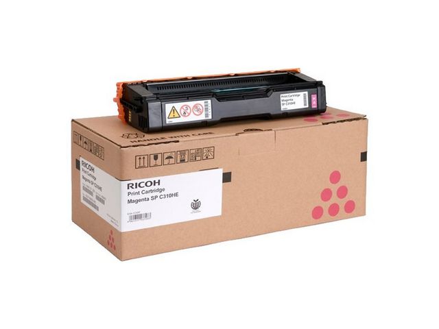Ricoh Toner 406481/407636 Magenta | Toner och bläck - Tonerkassetter - Toner Ricoh | Kontorsexperten