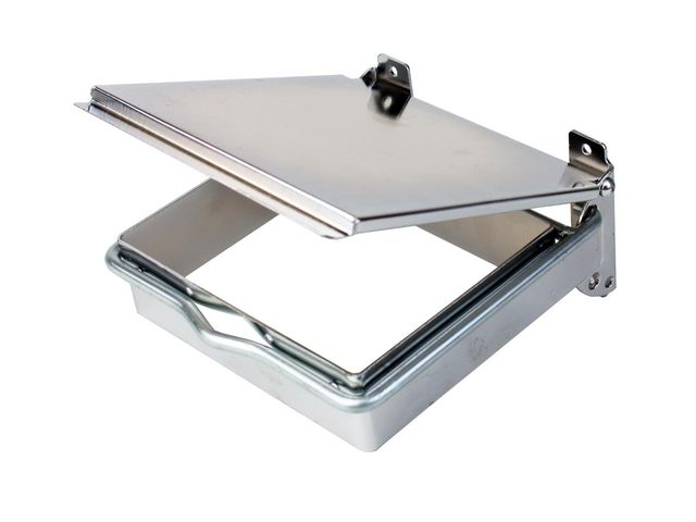 Hygienteknik Sanitetspåshållare med lock | Städ och hygien - Påsar och säckar - Sanitetspåsar och hållare | Kontorsexperten