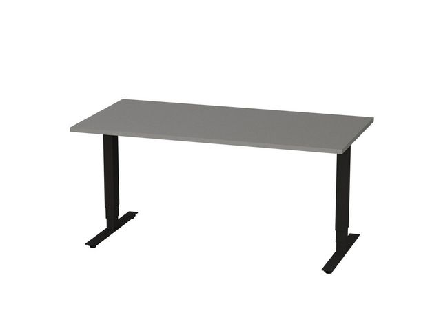 deNord Design Bord höj/sänk Pro 1600x800 grå/svart | Kontorsmöbler och inredning - Bord och hurtsar - Skrivbord - Höj/sänkbar | Kontorsexperten