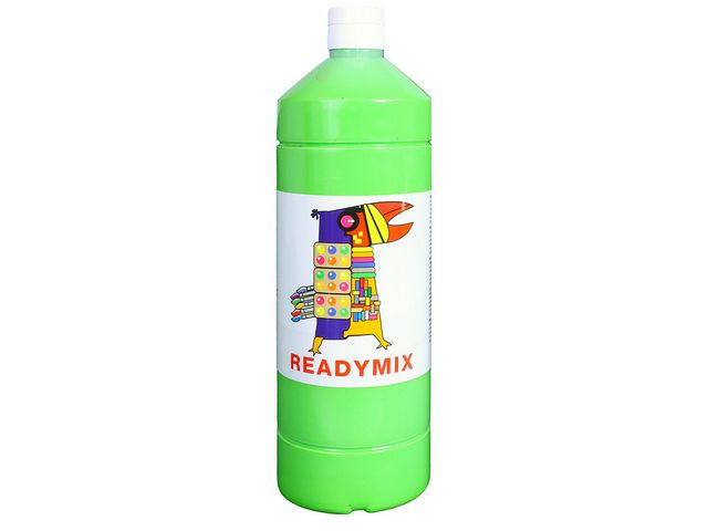 Readymix 1000 ml, ljusgrön | Skola och förskola - Målarfärg och tillbehör - Readymix | Kontorsexperten