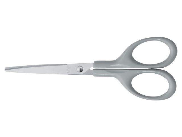 Lyreco BUDGET Sax budget 13cm grå | Kontorsmaterial - Till skrivbordet - Saxar - Kontor | Kontorsexperten