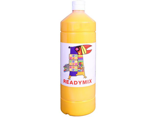 Readymix 1000 ml, klargul | Skola och förskola - Målarfärg och tillbehör - Readymix | Kontorsexperten