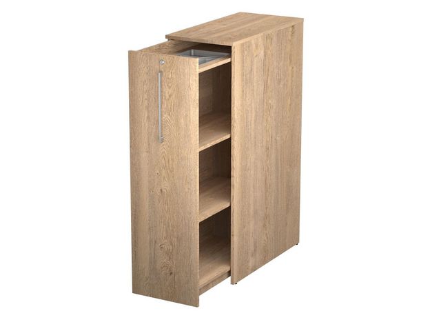 DENORD DESIGN 3xA4 sidoskåp vänster ek | Kontorsmöbler och inredning - Skåp och hyllor - Förvaringsskåp | Kontorsexperten
