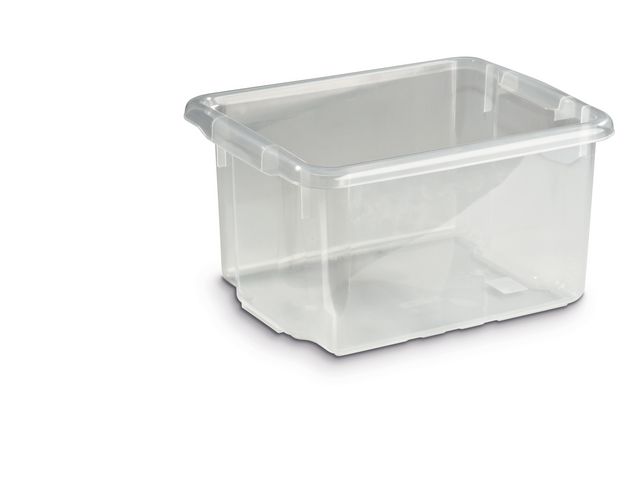 Förvaringsbox 15L, transparent