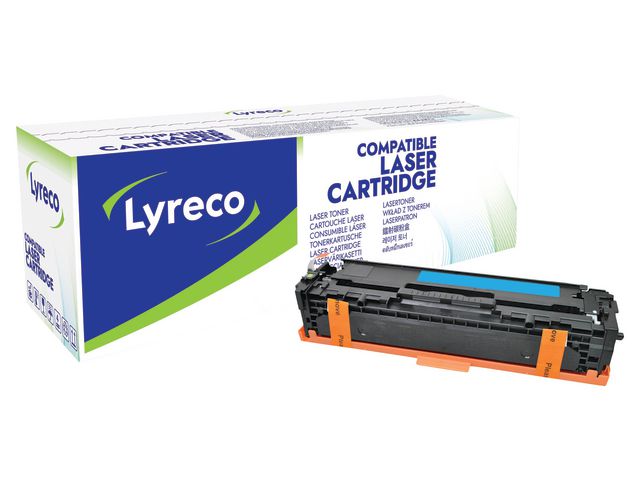 Lyreco Toner HP CF211A/731C 1,8K cyan | Toner och bläck - Tonerkassetter - Toner Lyreco | Kontorsexperten