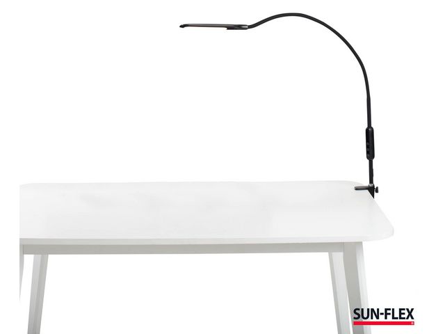SUN-FLEX® Lampa Desklite svart | Kontorsmöbler och inredning - Lampor och belysning - Skrivbordslampor | Kontorsexperten