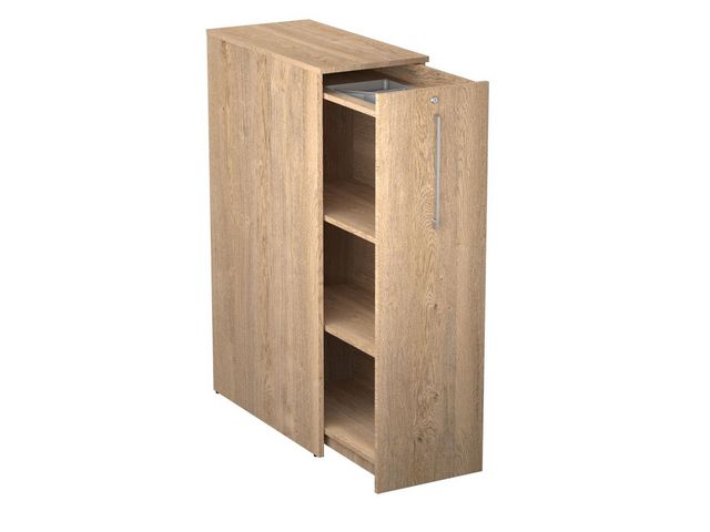 DENORD DESIGN 3xA4 sidoskåp höger ek | Kontorsmöbler och inredning - Skåp och hyllor - Förvaringsskåp | Kontorsexperten