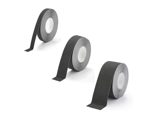 Durable Halkskyddstejp DURALINE GRIP 25mm svart | Skyddsutrustning - Säkerhetsmärkning och skyltar - Tejper och symboler | Kontorsexperten