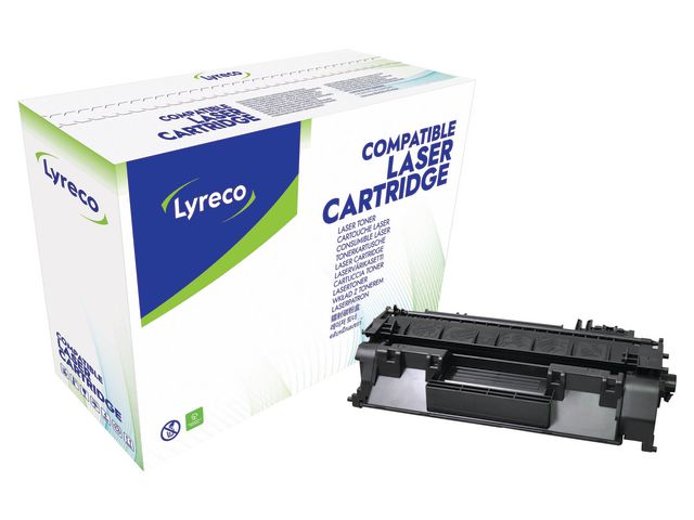 Lyreco Toner HP CE505A/3479B002 2,3K sva | Toner och bläck - Tonerkassetter - Toner Lyreco | Kontorsexperten