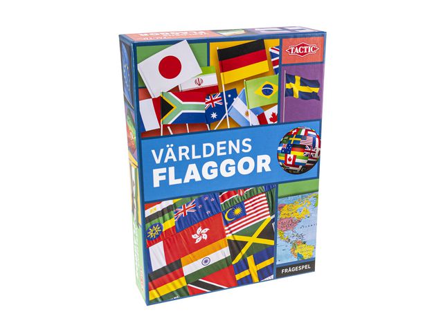Produktfoto för TACTIC Spel Världens flaggor