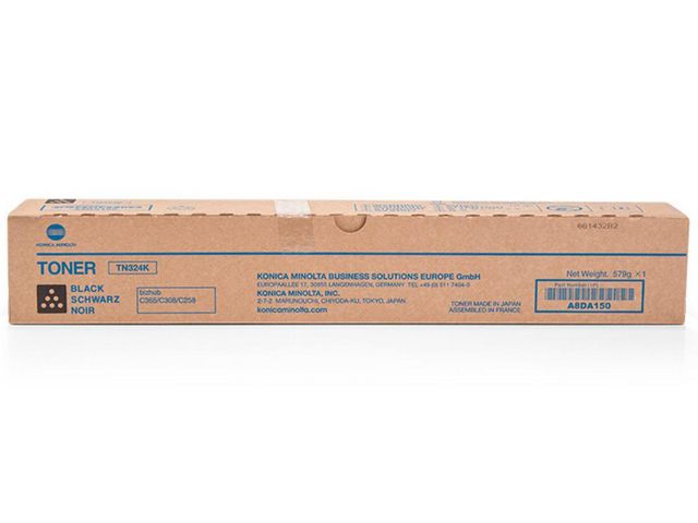 Konica Minolta Toner TN324K Svart | Toner och bläck - Tonerkassetter - Toner Konica Minolta | Kontorsexperten