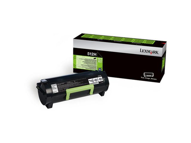 Lexmark Toner 51F2H00, svart | Toner och bläck - Tonerkassetter - Toner Lexmark | Kontorsexperten