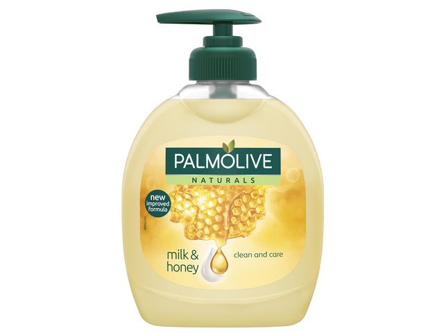 Palmolive Tvål Milk & Honey 300ml | Städ och hygien - Tvål och hygien - Tvål - Flytande | Kontorsexperten